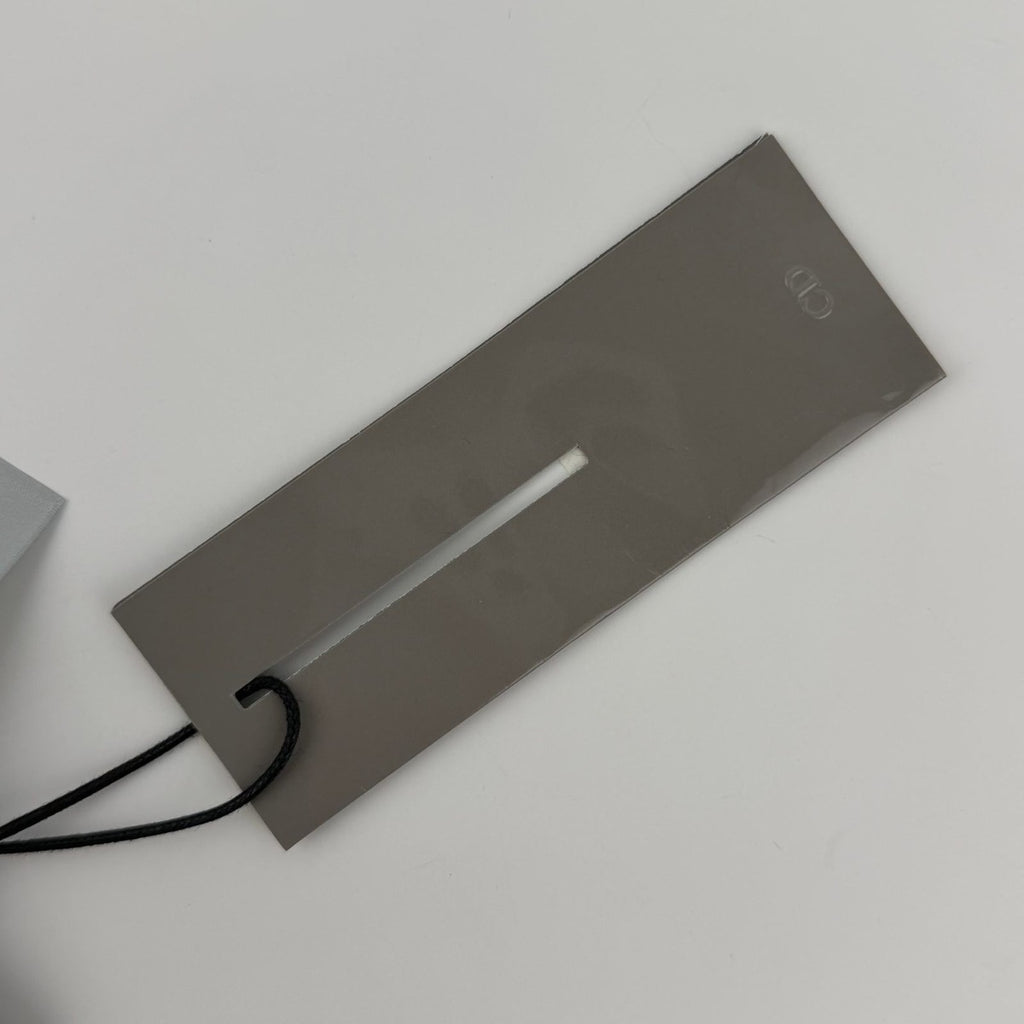 Dior Scarf Gray Silk Vintage — view 9