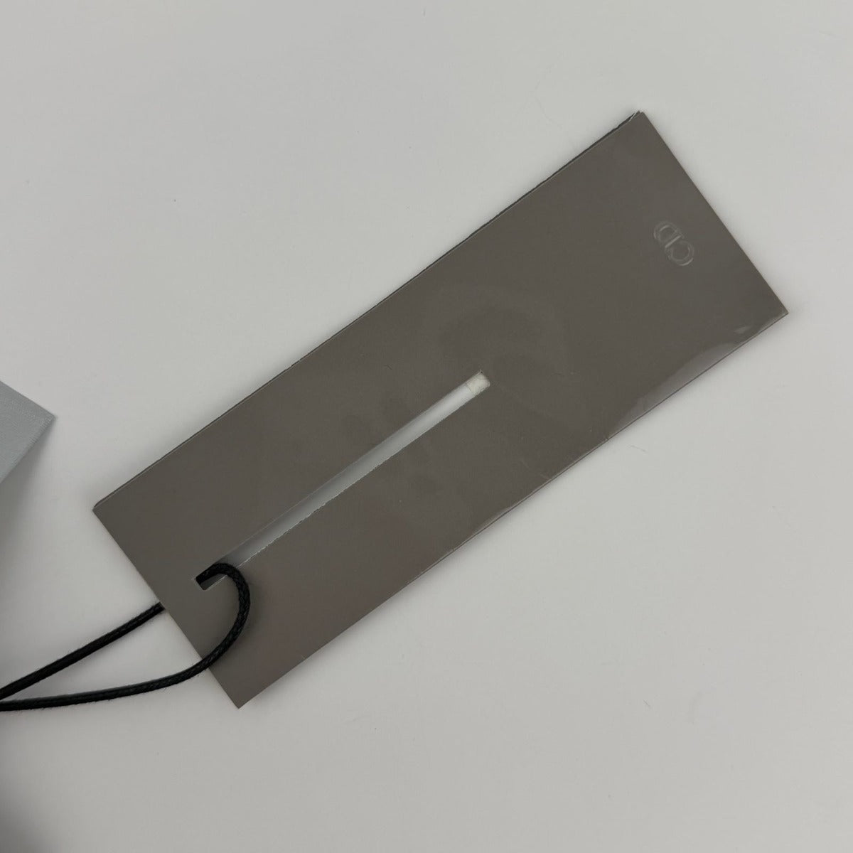 Dior Scarf Gray Silk Vintage — view 9
