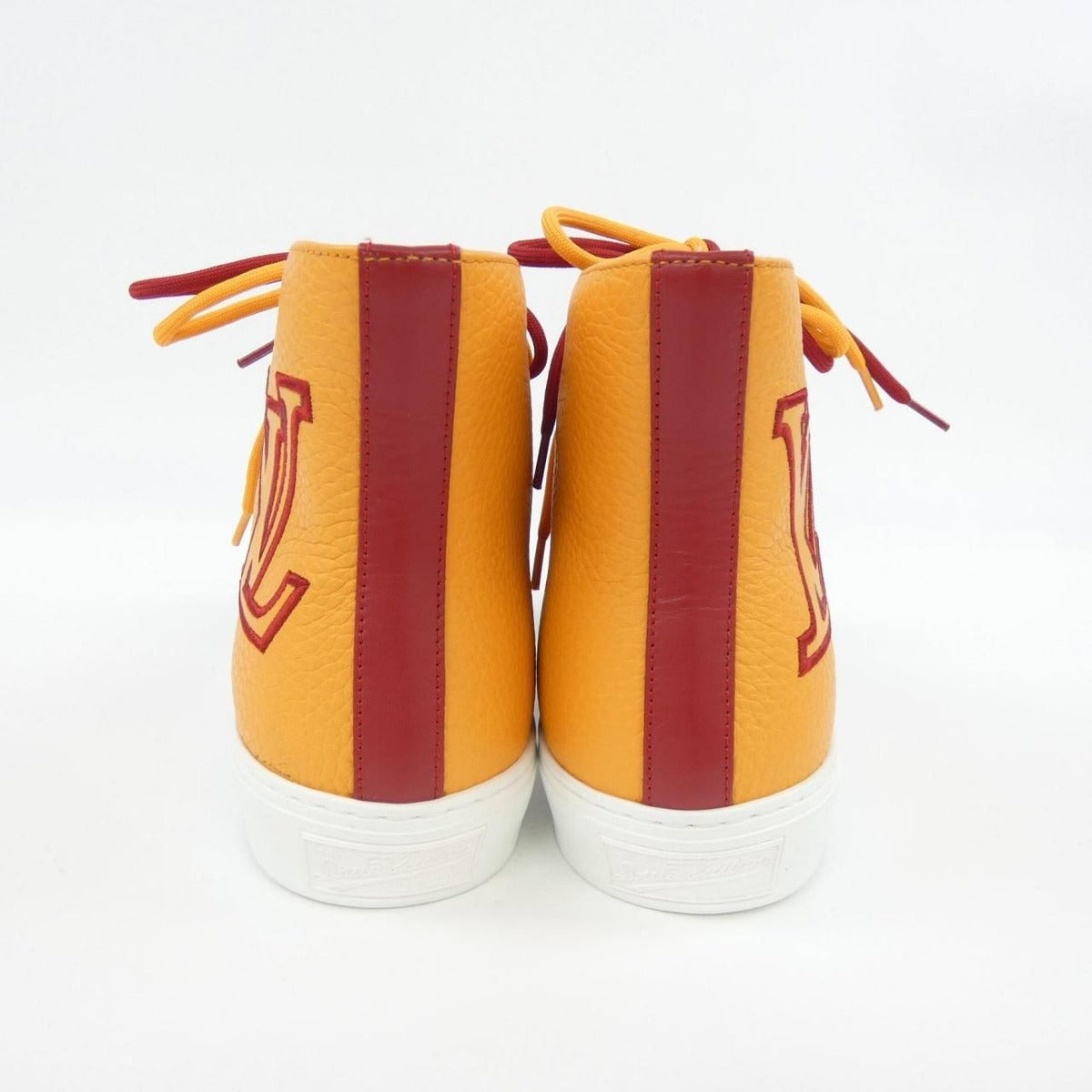 Louis Vuitton Sneakers Red 6 Yellow — view 5