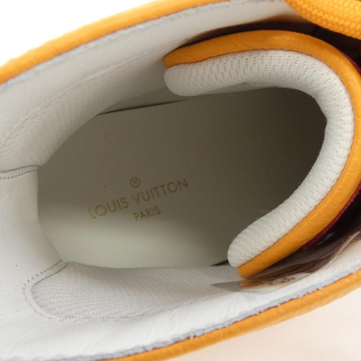 Louis Vuitton Sneakers Red 6 Yellow — view 6