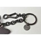 Bottega Veneta Key Ring Holder Bag Charm Cat Peach Plum — view 3