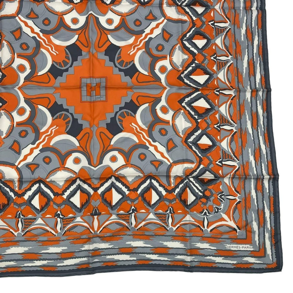 Hermes Scarf Silk Carre 90 Ginza Store Opening Commemoration Limited — view 5