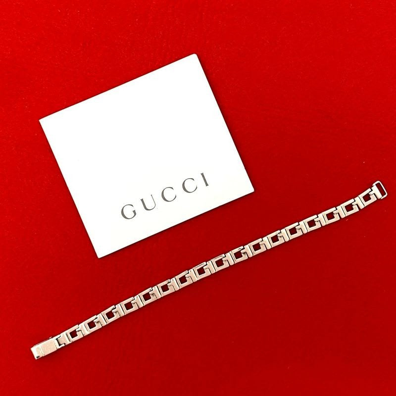 Gucci G Shape Bracelet Silver 925 Bangle Accessories Small Items
