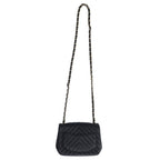 Chanel Mini Quilted 17 Chevron Lambskin Chain Shoulder Bag Women — view 2