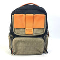 Fendi Backpack Zucca Multi 7 Vz048 Nylon Canvas Black
