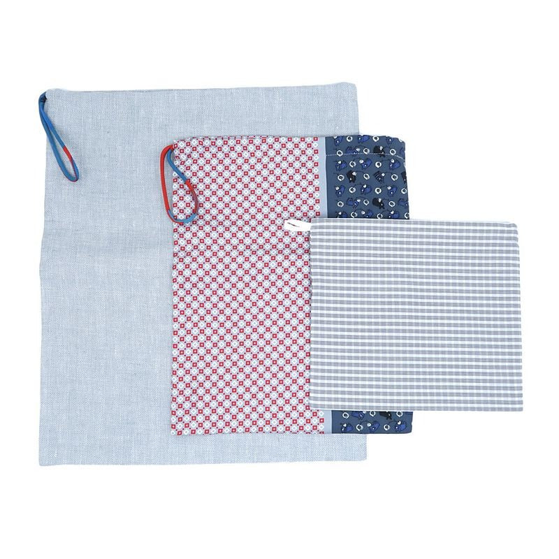 Hermes Petit H Ash Drawstring Purse 3 Types Set Pouch Accessory