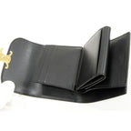 Celine Bifold Wallet With Coin Purse Triomphe Small Flap Shiny Calfskin — view 8