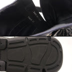 Dior Combat High Top Boots 42 Oblique Black and Navy — view 8