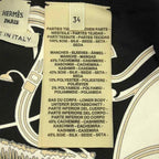 Hermes 2023 SS Exlibris Twillaine Cashmere Silk Different Material Switching — view 6