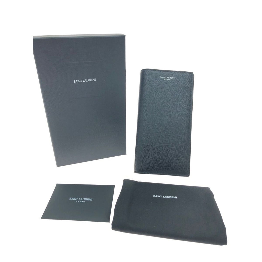 Saint Laurent Paris Bifold Long Wallet Classic Continental Calf