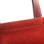 Hermes Handbag Halzan 31 Rouge Ash Leather Red — view 7