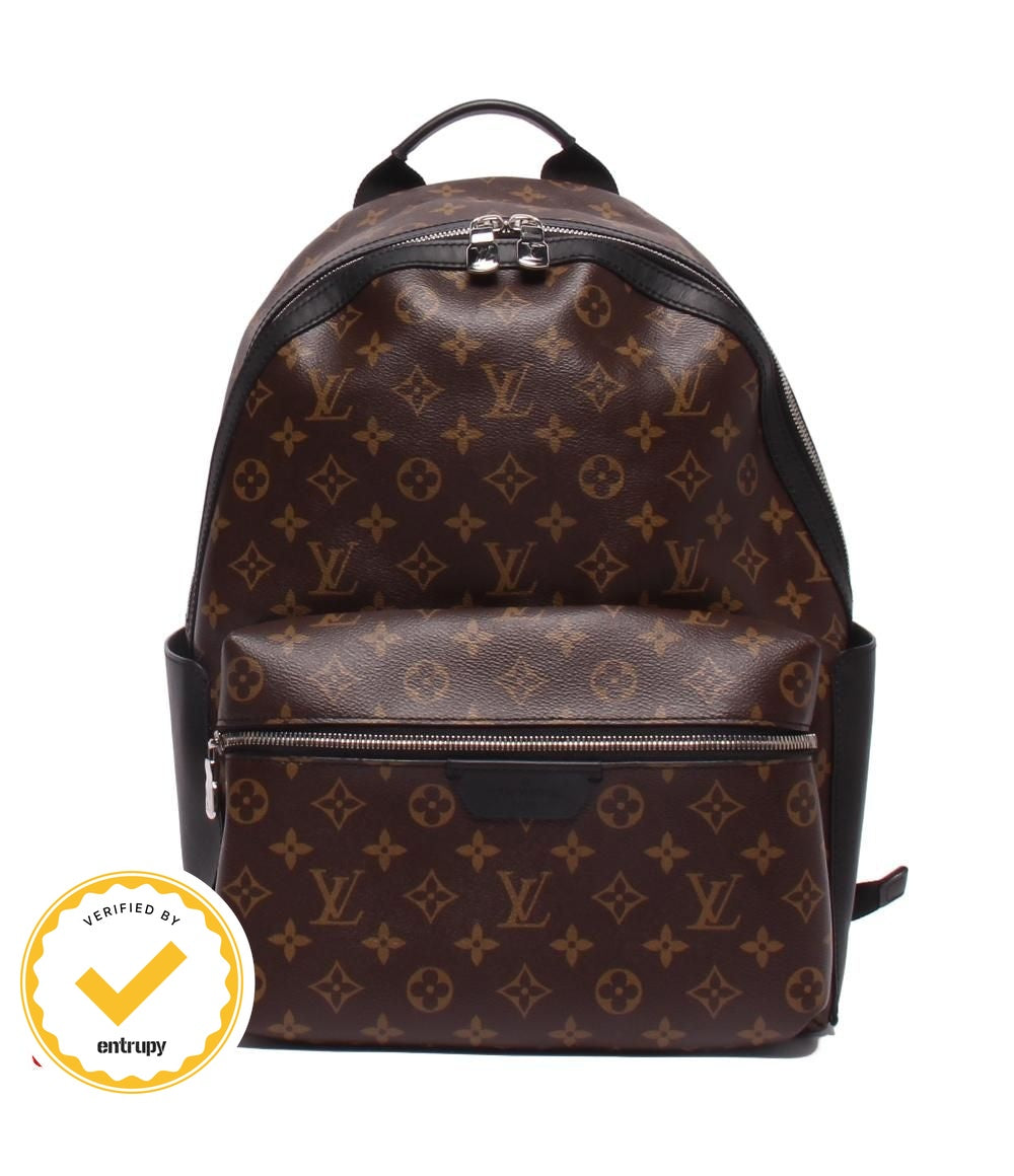 Louis Vuitton Backpack Discovery Monogram Macassar PM