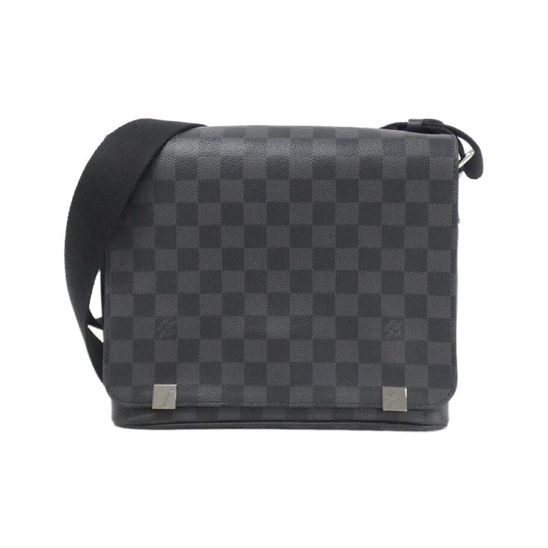 Louis Vuitton Damier Graphite District PM Shoulder Bag