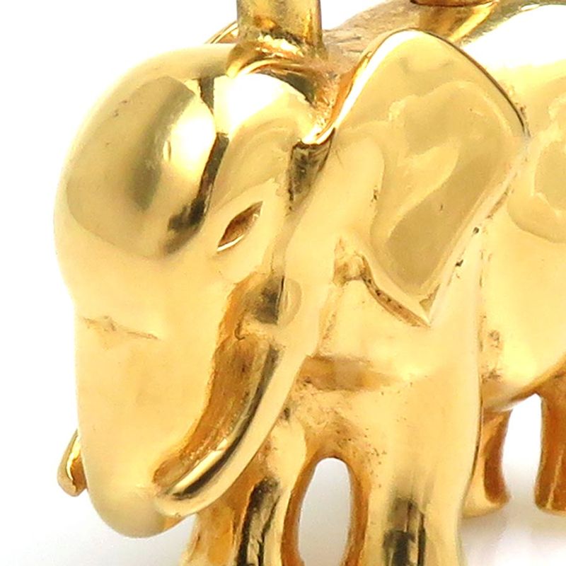 Hermes Charm Cadenas Animal Motif Elephant — view 6