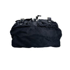 Prada Triangle Logo Backpack Daypack Black — view 4