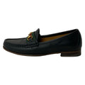 Gucci Loafers 34.5 Horsebit Sherry Black Green Red Leather