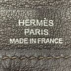 Hermes Citizen Twill Long Silk-in Brown Wallet Billfold Coin Purse None — view 4