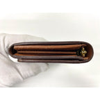 Louis Vuitton Monogram Porte Monet Vieux Tresor Foldable Wallet L-shaped — view 6