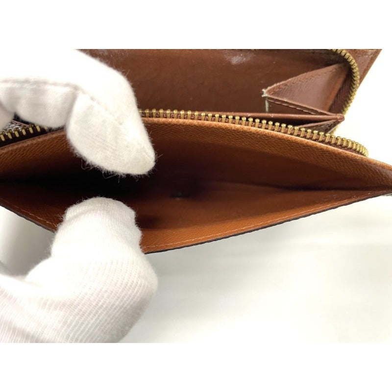 Louis Vuitton Monogram Porte Monet Vieux Tresor Foldable Wallet L-shaped — view 9
