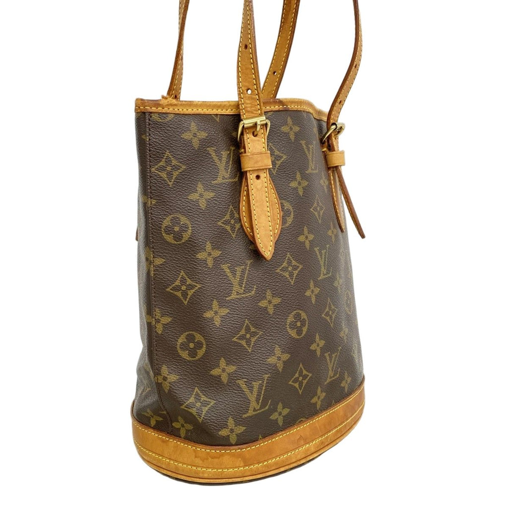 Louis Vuitton Tote Monogram Bucket PM Brown — view 2