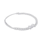 Hermes Necklace Book le Inflexible Silver GM 42