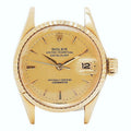 Rolex Datejust Watch Gold 18k Yellow