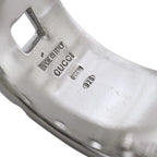 Gucci Square Ring Silver Jp17 ag 925 S Rank — view 7