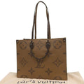 Louis Vuitton Monogram Reverse On The Go GM Tote Bag