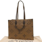 Louis Vuitton Monogram Reverse On The Go GM Tote Bag