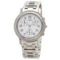 Hermes Clipper Chronograph Watch SS