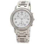 Hermes Clipper Chronograph Watch SS