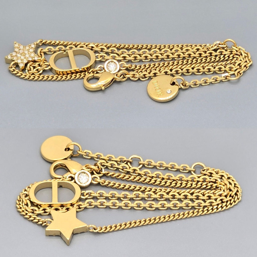 Dior Petit CD Double Bracelet Crystal — view 4
