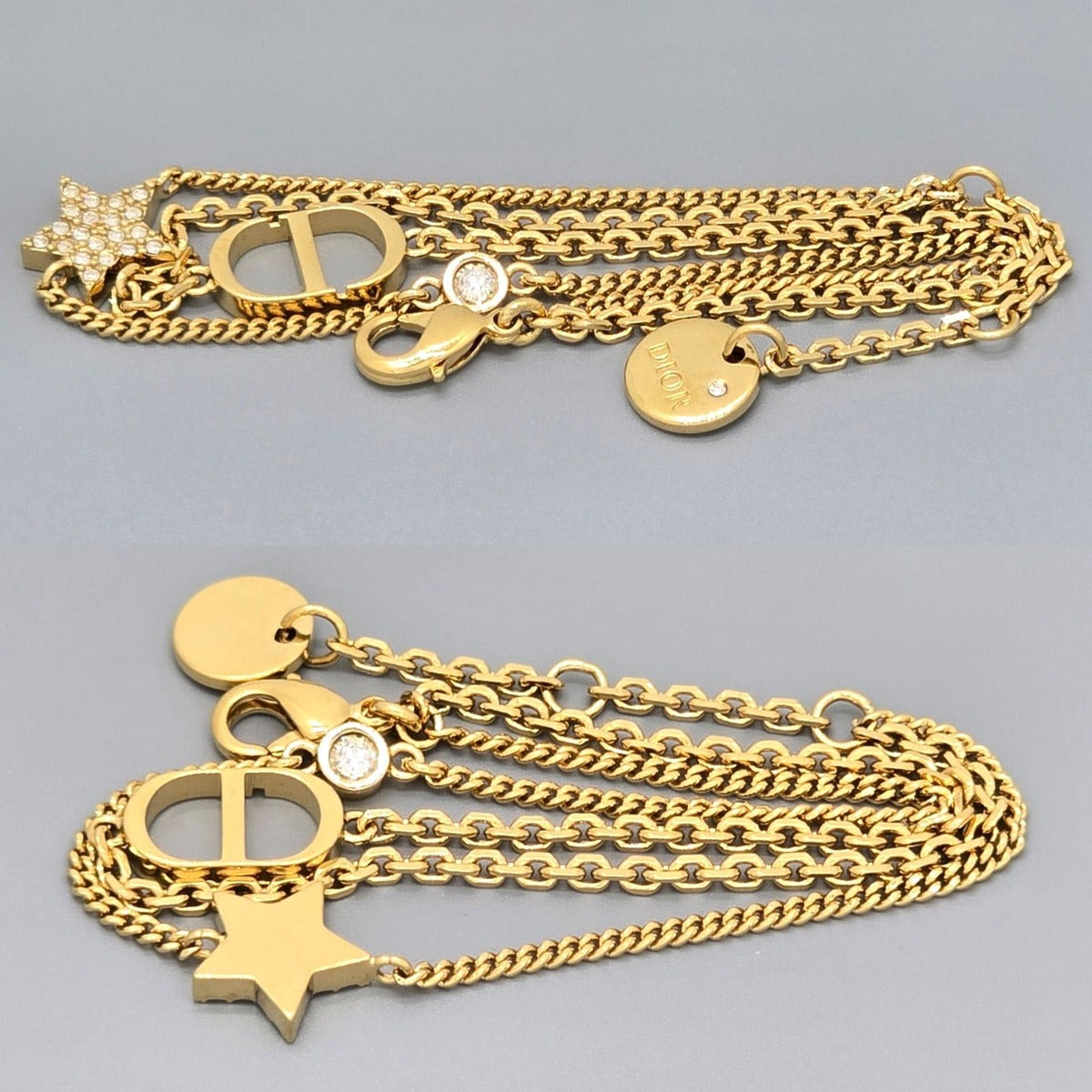 Dior Petit CD Double Bracelet Crystal — view 4