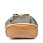 Louis Vuitton Montsouris Brown Monogram Canvas Backpack — view 6