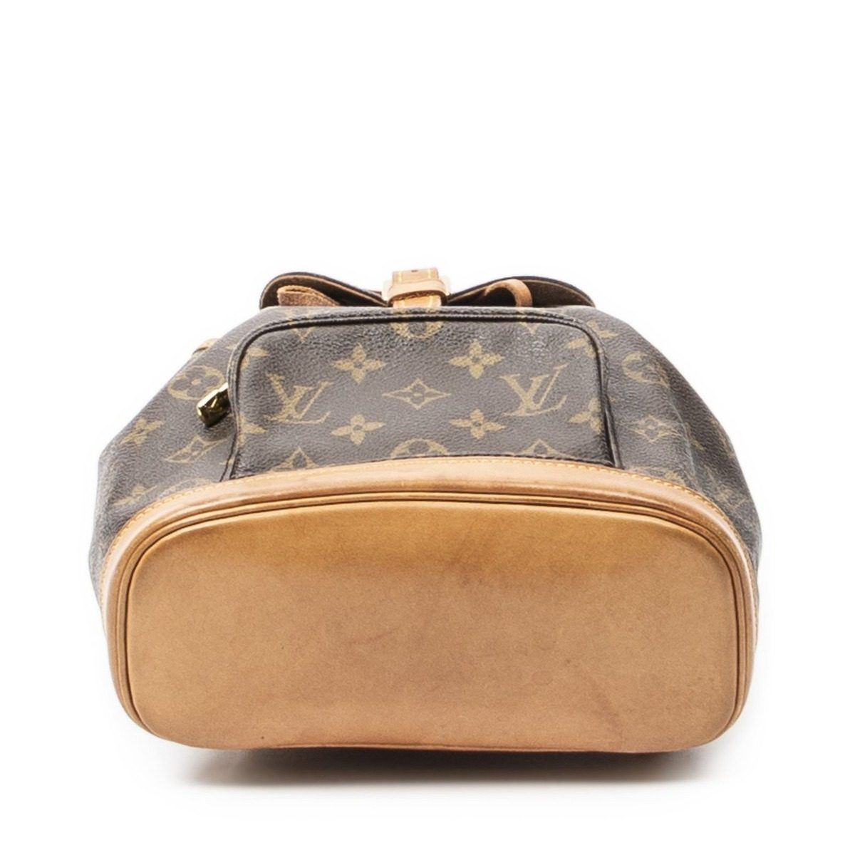 Louis Vuitton Montsouris Brown Monogram Canvas Backpack — view 6