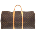 Louis Vuitton Keepall Bandouliere 60 Monogram Boston Bag 1242 — view 2