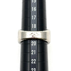 Louis Vuitton Ring Signet Monogram Metal Silver Plated — view 9