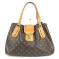 Louis Vuitton Shoulder Bag Greet Monogram Canvas Brown