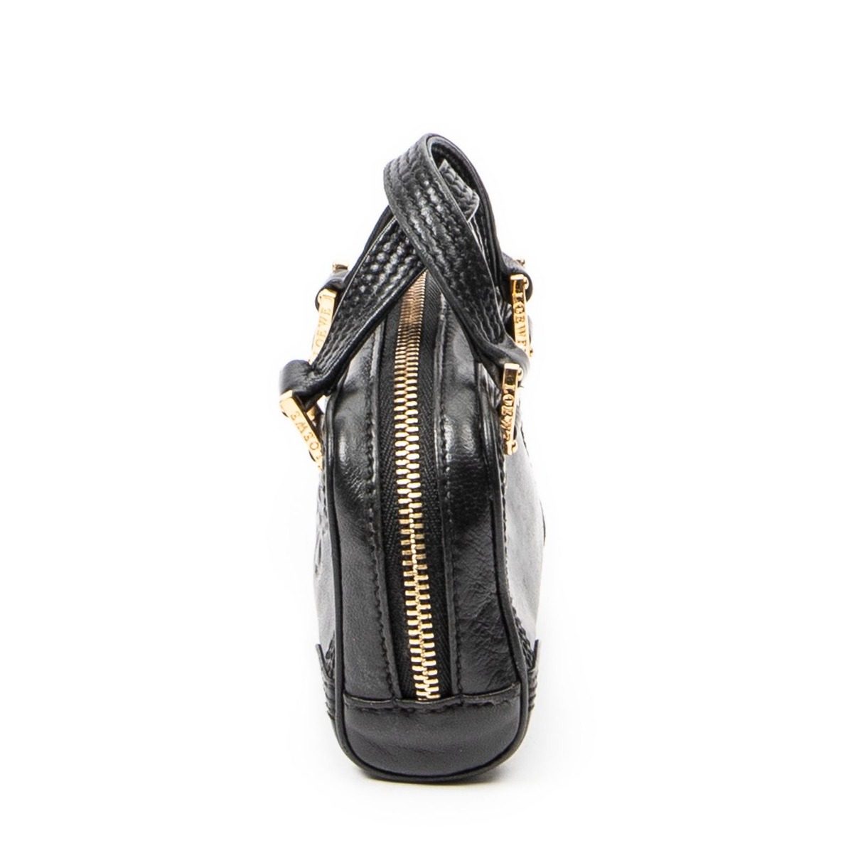 Loewe Micro Amazona Crossbody Black Calfskin Leather — view 3