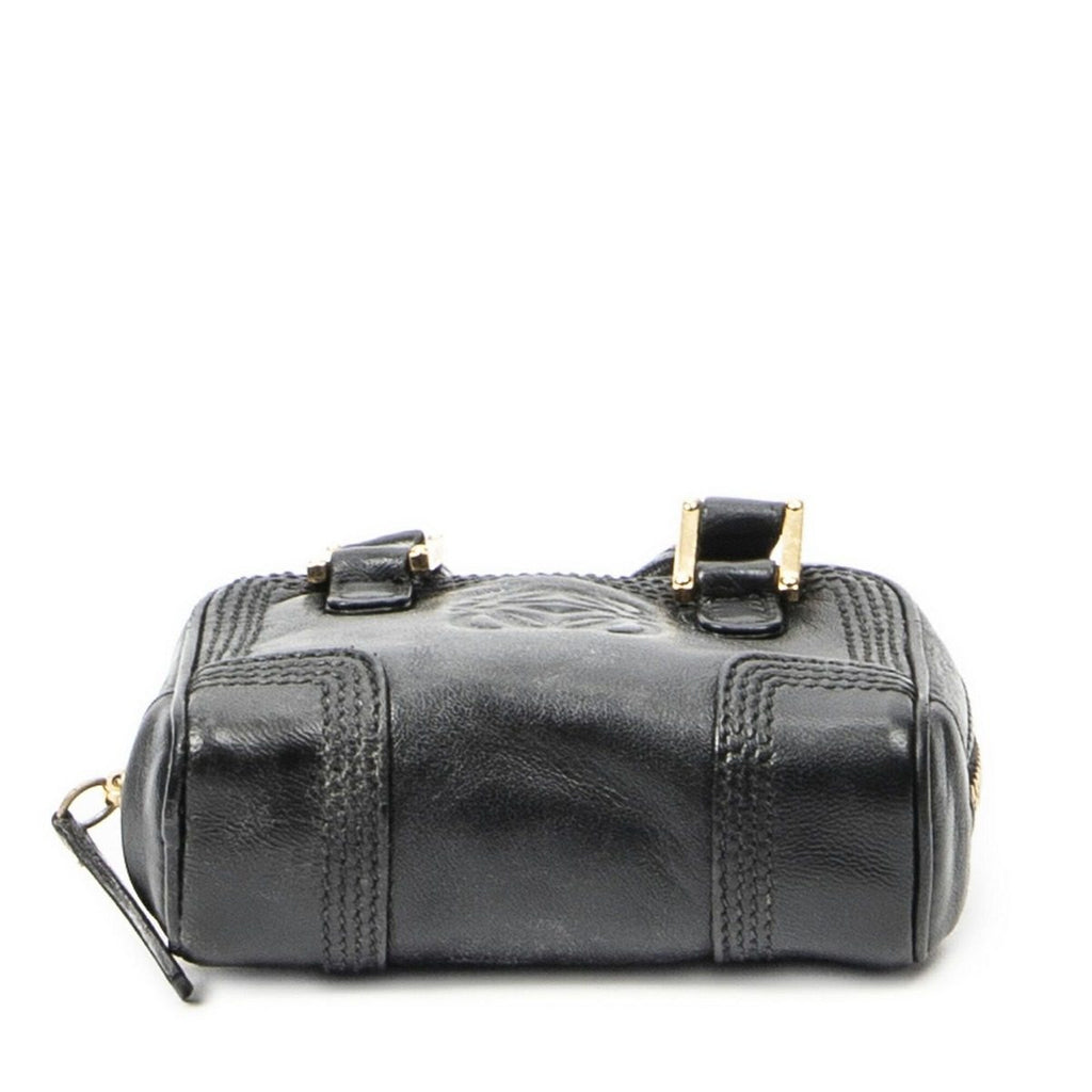 Loewe Micro Amazona Crossbody Black Calfskin Leather — view 6