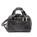 Loewe Micro Amazona Crossbody Black Calfskin Leather