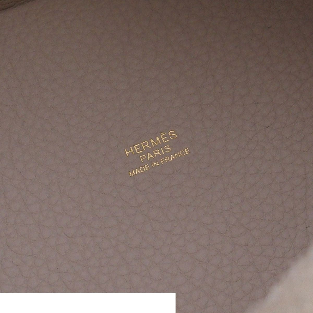 Hermes Picotin Lock PM Craie Gold Taurillon Clemence Handbag — view 6