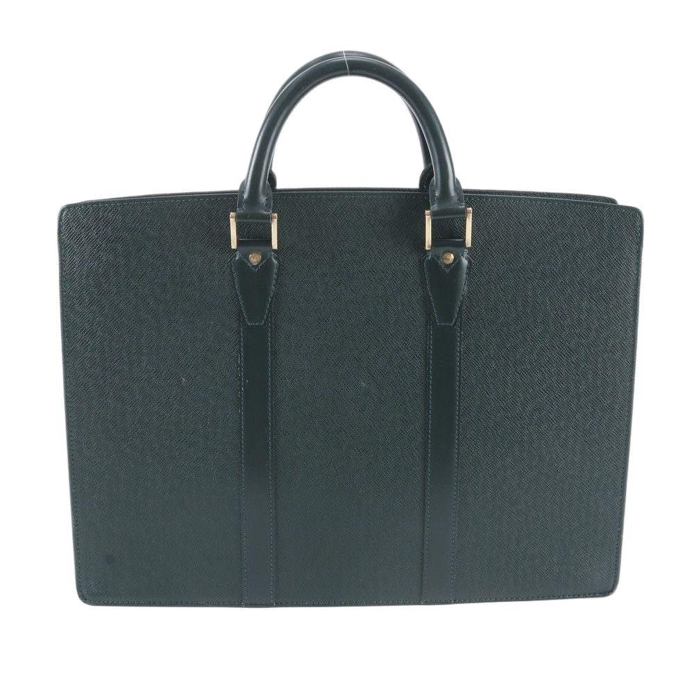 Louis Vuitton Taiga Porte Document Man Rose Leather Business Bag