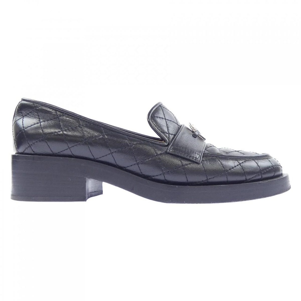Chanel Loafers Shoes Black