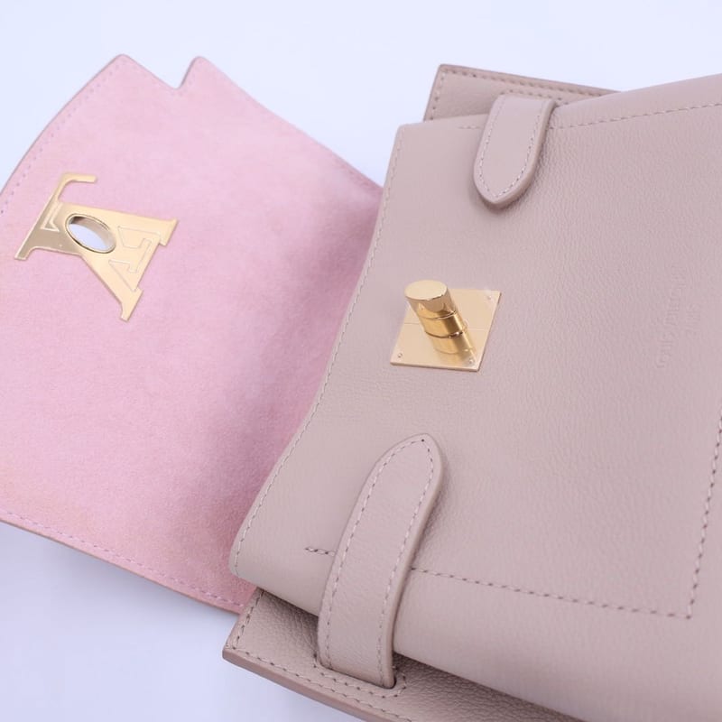 Louis Vuitton Handbag Lock Me Ever Mini Bag Grey — view 7