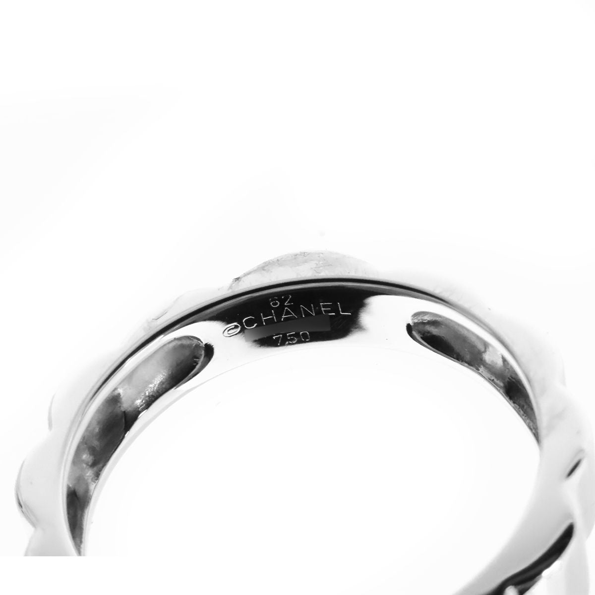 Chanel Profile de Camellia White Gold 18k 62 Ring — view 6