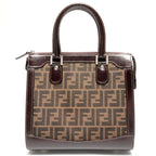 Fendi Handbag Zucca Canvas