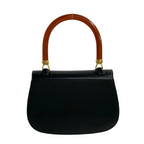 Gucci Vintage Turnlock Leather Handbag Mini Tote Bag — view 5