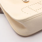 Hermes Shoulder Bag Evelyne 3 Trois PM Nata Etoupe Leather Ivory — view 7
