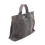 Hermes Tote Her Line PM Gray Canvas B — view 2
